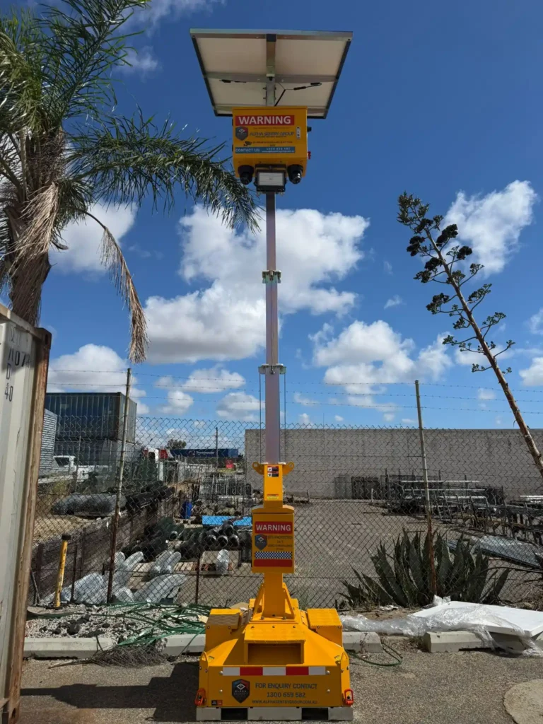 ASG Solar-Powered CCTV Security Tower